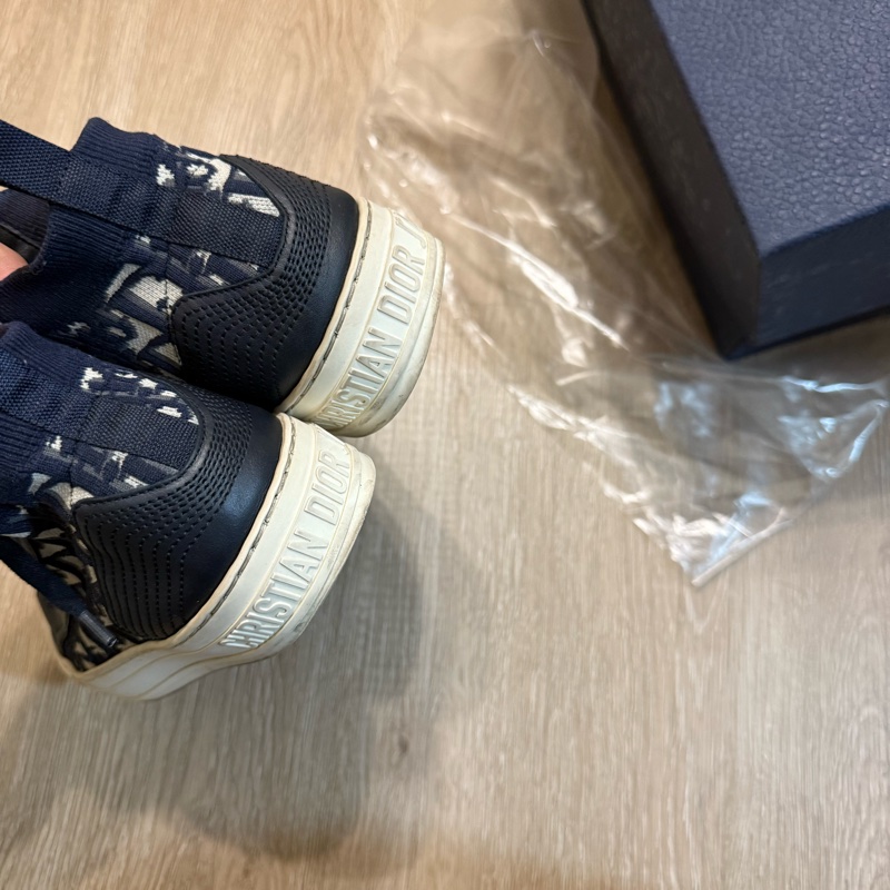 瑞奇二手精品 Dior oblique 襪套 高筒 37 美品-7