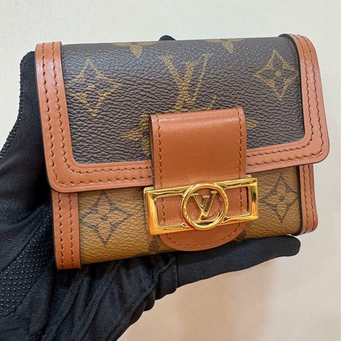 LV DAUPHINE 達芙妮三折短夾 錢包