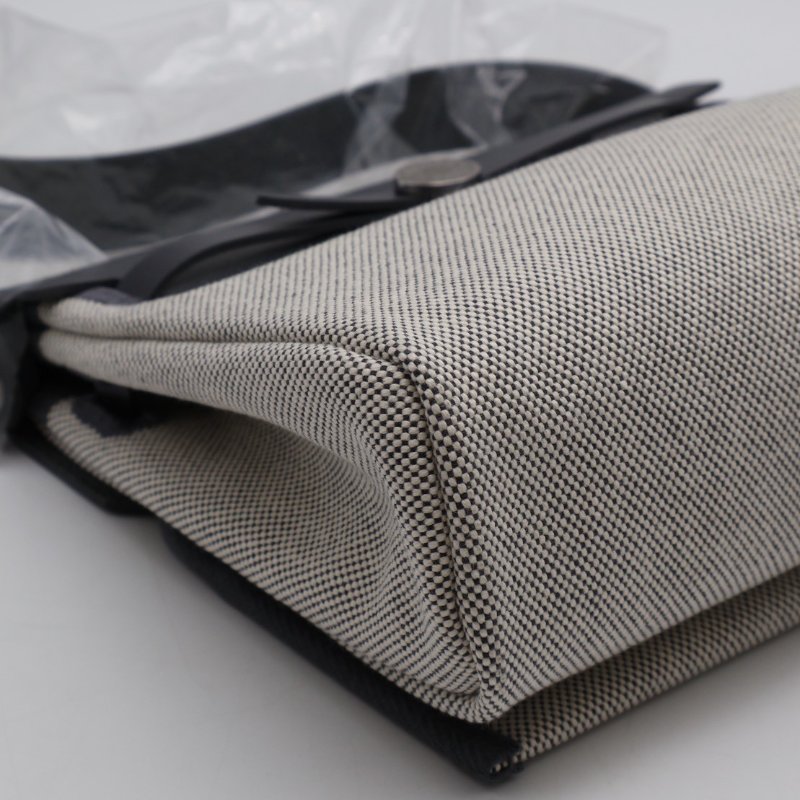 HERMES Herbag zip 20 - 石板灰銀 W-6
