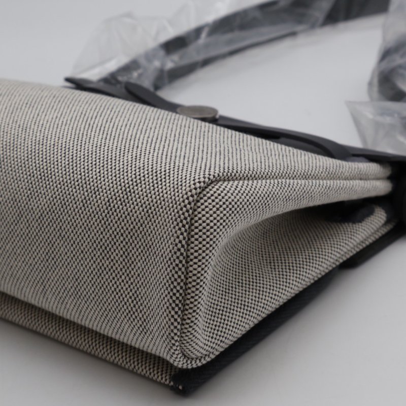 HERMES Herbag zip 20 - 石板灰銀 W-7