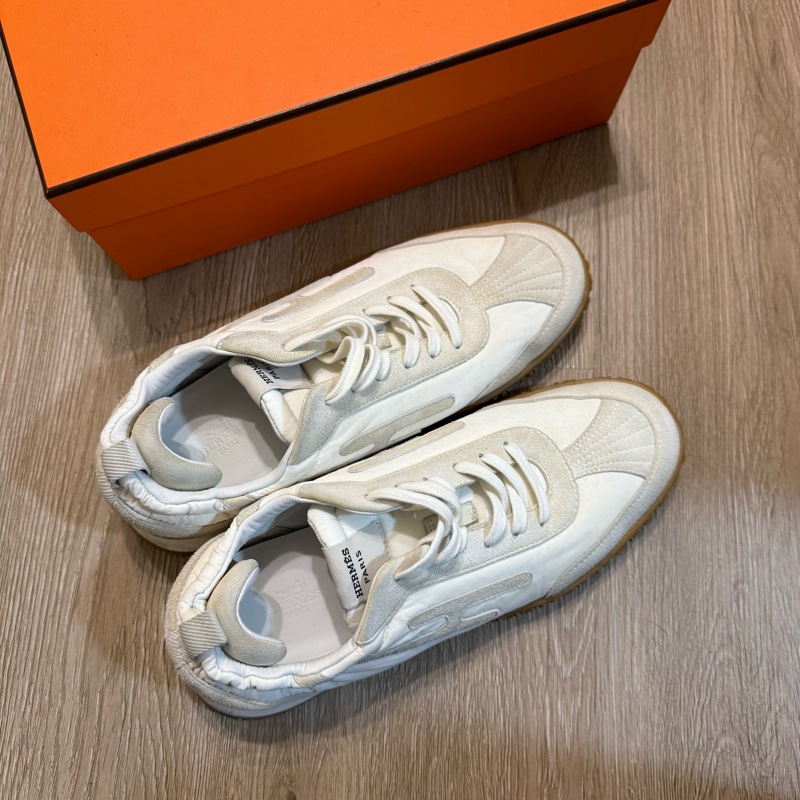瑞奇二手精品 Hermes 休閒鞋 德訓鞋 41 美品-1