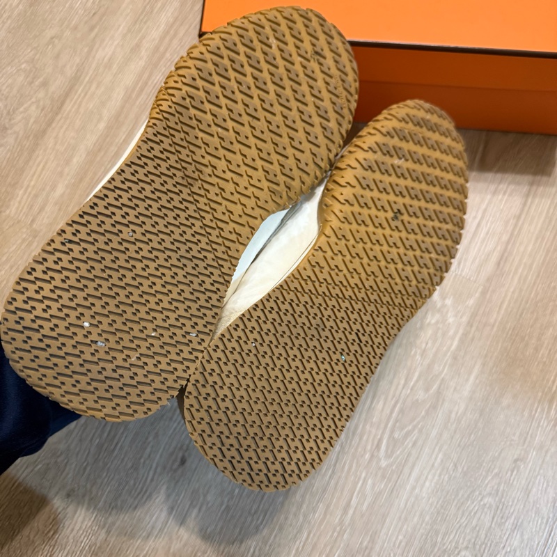 瑞奇二手精品 Hermes 休閒鞋 德訓鞋 41 美品-3