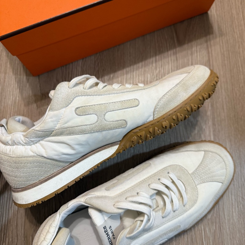 瑞奇二手精品 Hermes 休閒鞋 德訓鞋 41 美品-4