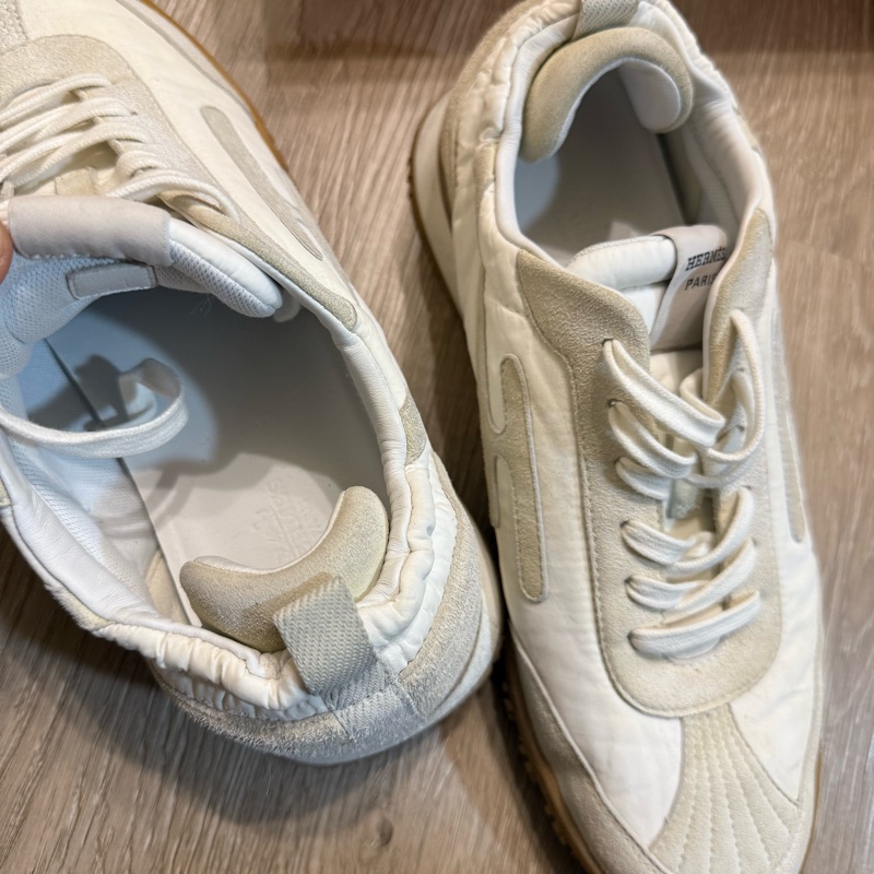 瑞奇二手精品 Hermes 休閒鞋 德訓鞋 41 美品-7