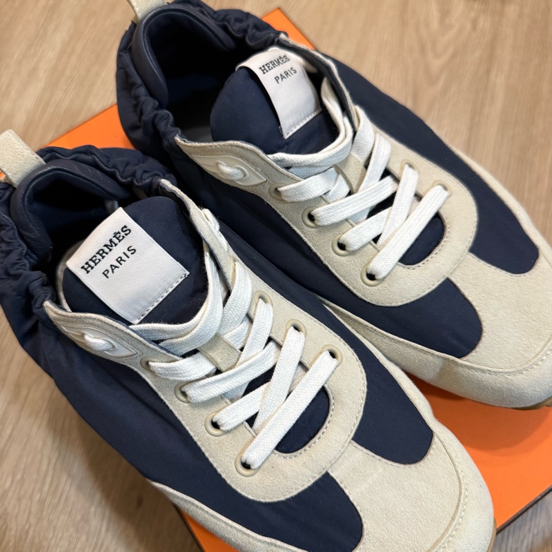 瑞奇二手精品 Hermes 休閒鞋 德訓鞋 40.5 美品-1