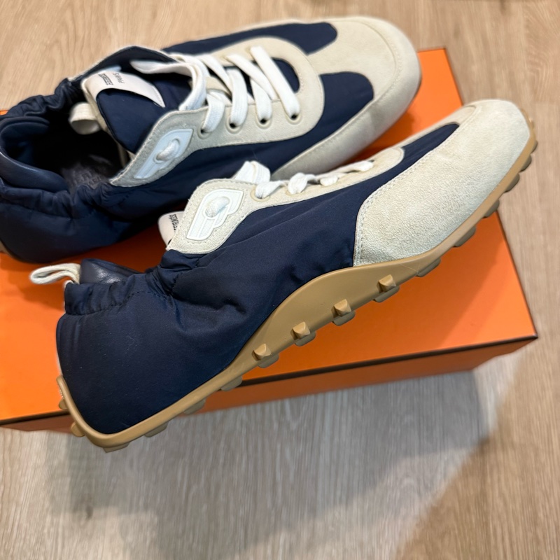 瑞奇二手精品 Hermes 休閒鞋 德訓鞋 40.5 美品-2