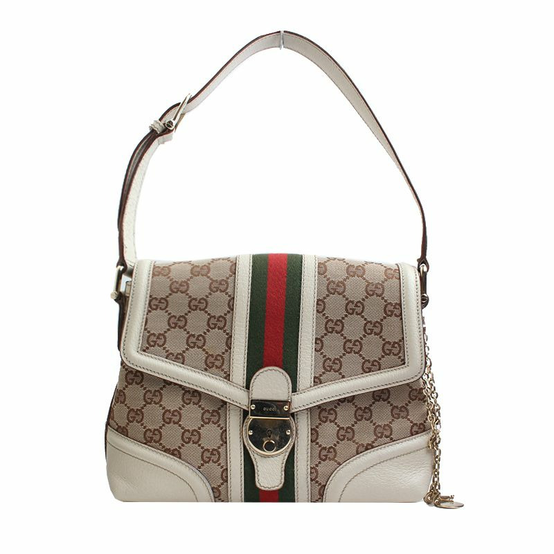 【包稅】GUCCI 限量版 GG 帆布肩背包 145999-0