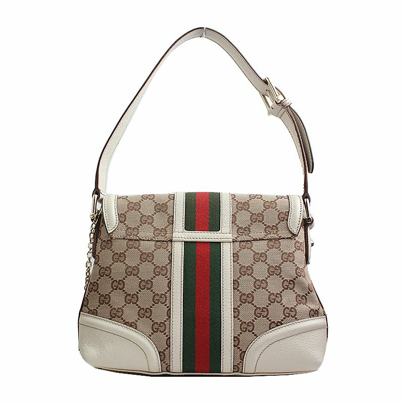 【包稅】GUCCI 限量版 GG 帆布肩背包 145999-2