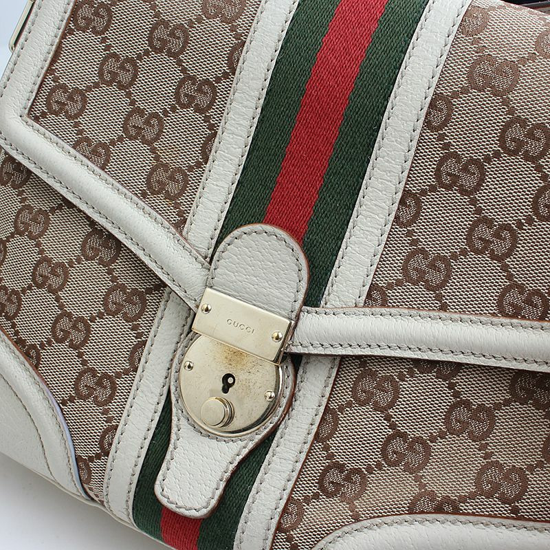 【包稅】GUCCI 限量版 GG 帆布肩背包 145999-5