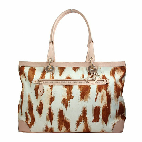 【包稅】DIOR 棕色帆布包