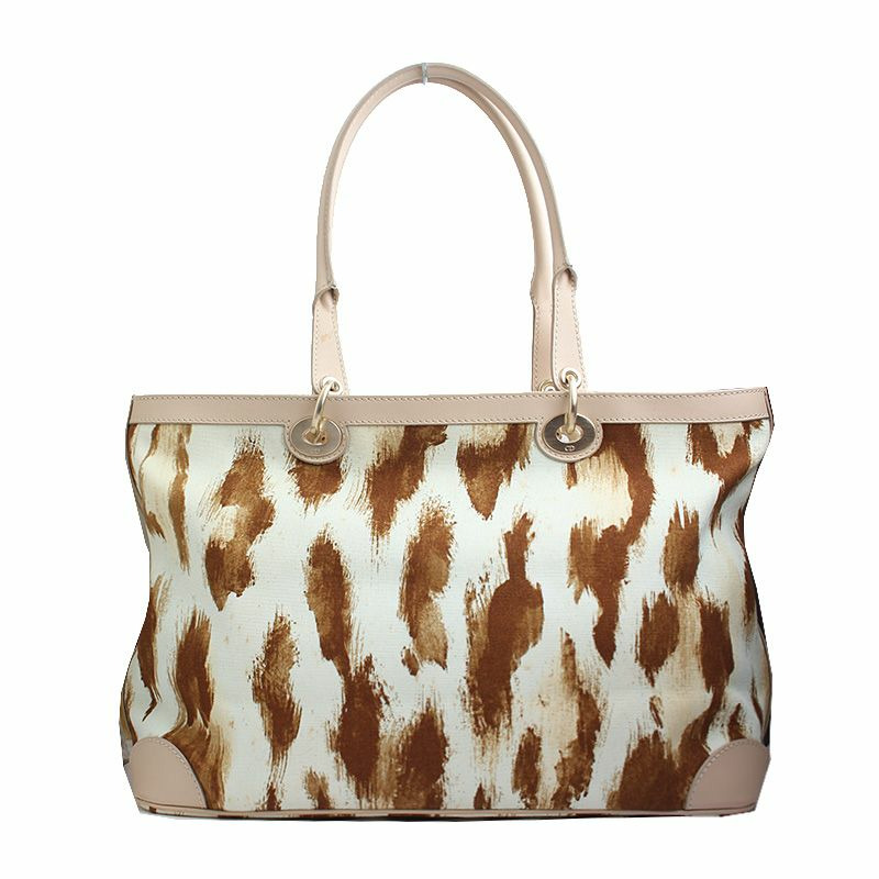 【包稅】DIOR 棕色帆布包-2