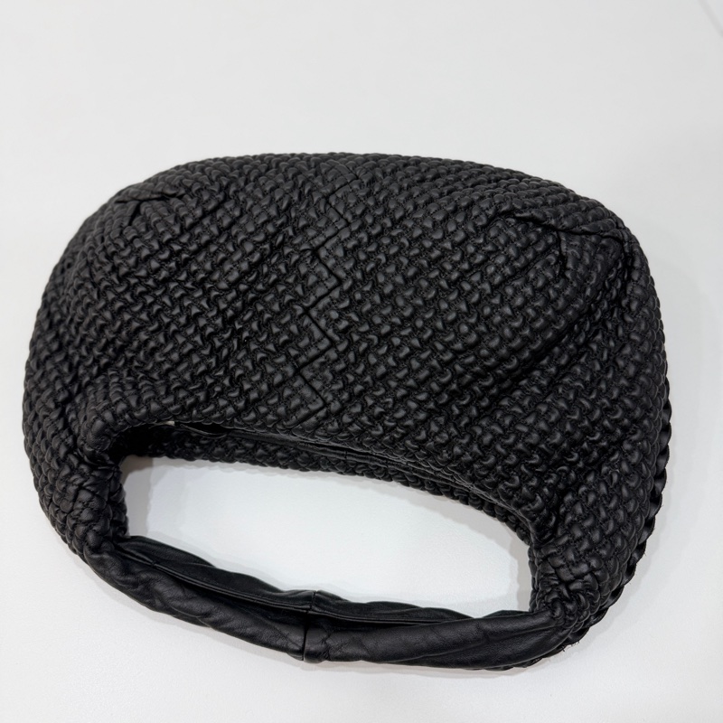BOTTEGA VENETA BV  黑色 編織 HOBO 流浪 和尚 肩背包 手提包-4