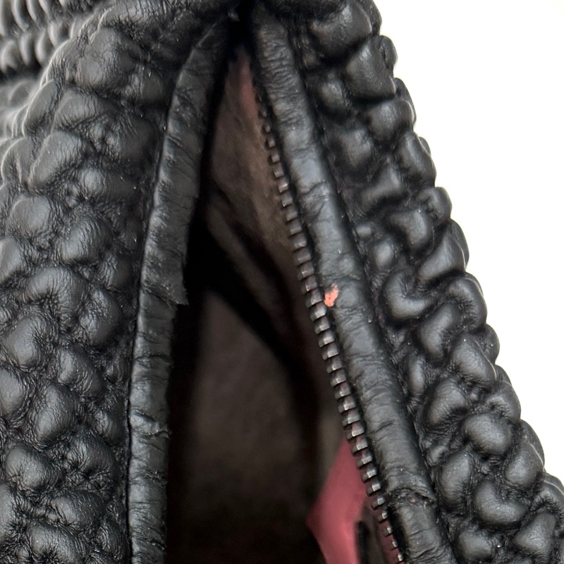 BOTTEGA VENETA BV  黑色 編織 HOBO 流浪 和尚 肩背包 手提包-24