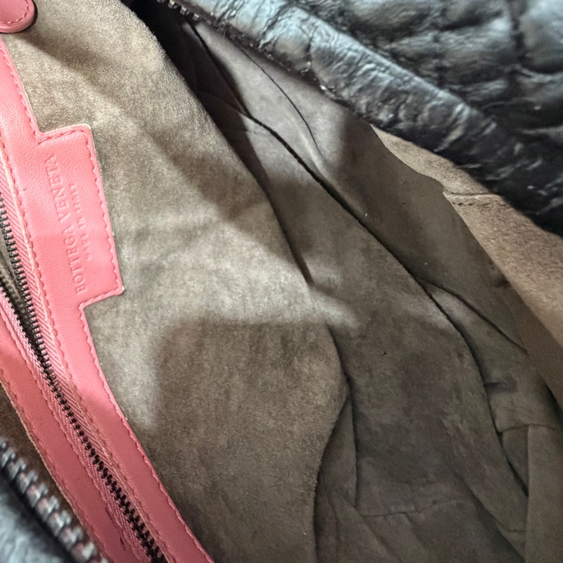 BOTTEGA VENETA BV  黑色 編織 HOBO 流浪 和尚 肩背包 手提包-26