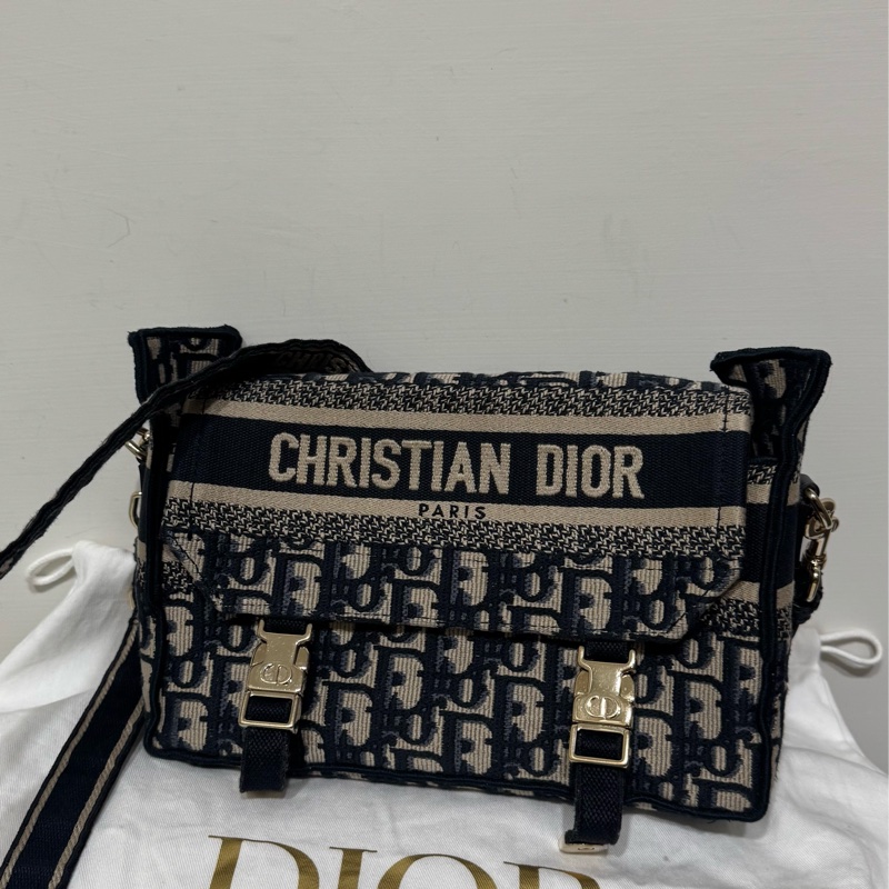 Dior經典老花郵差包-5