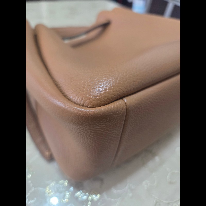 Tory burch romy 水桶包 專櫃款 提拉米蘇色-10