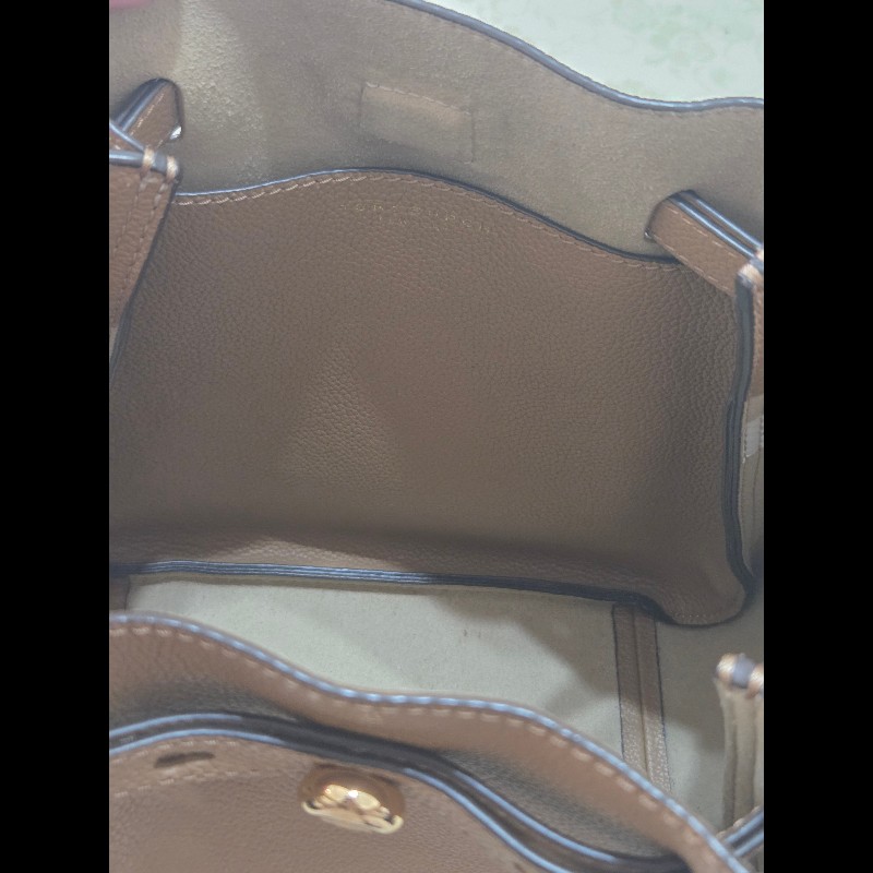 Tory burch romy 水桶包 專櫃款 提拉米蘇色-16