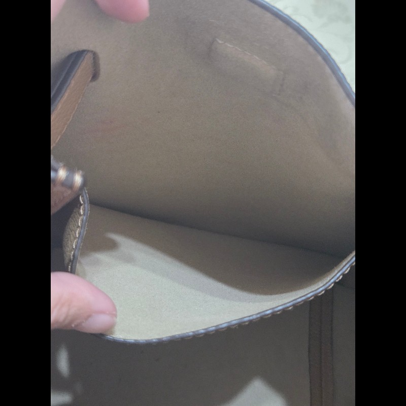 Tory burch romy 水桶包 專櫃款 提拉米蘇色-17