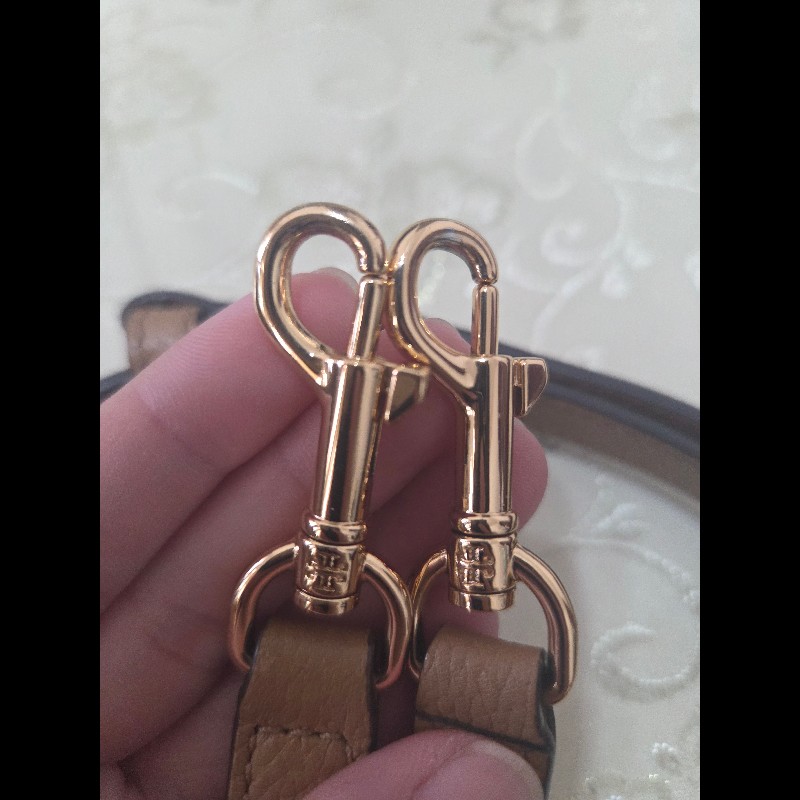 Tory burch romy 水桶包 專櫃款 提拉米蘇色-20