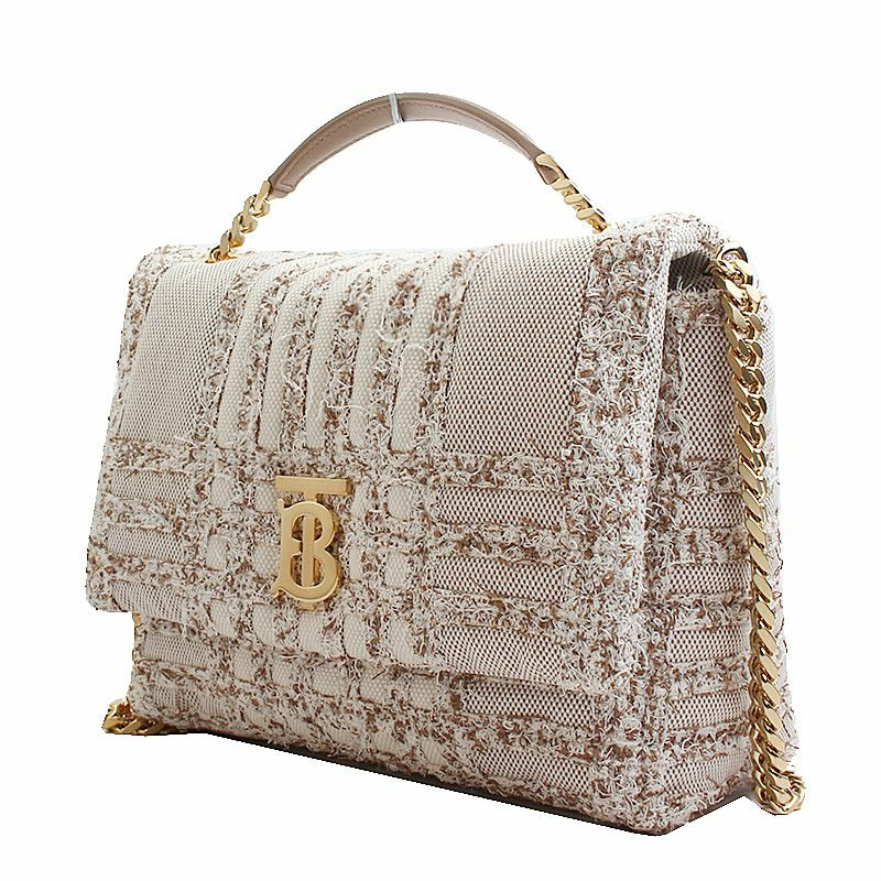 【包稅】BURBERRY 粗花呢 TB 單肩包-1