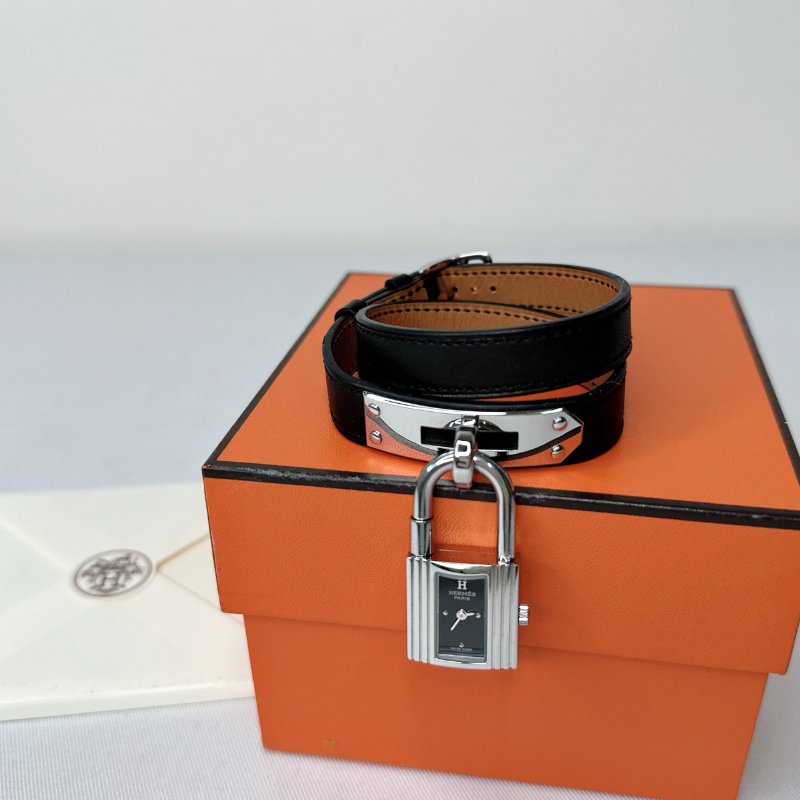 HERMES Kelly雙圈腕錶-0