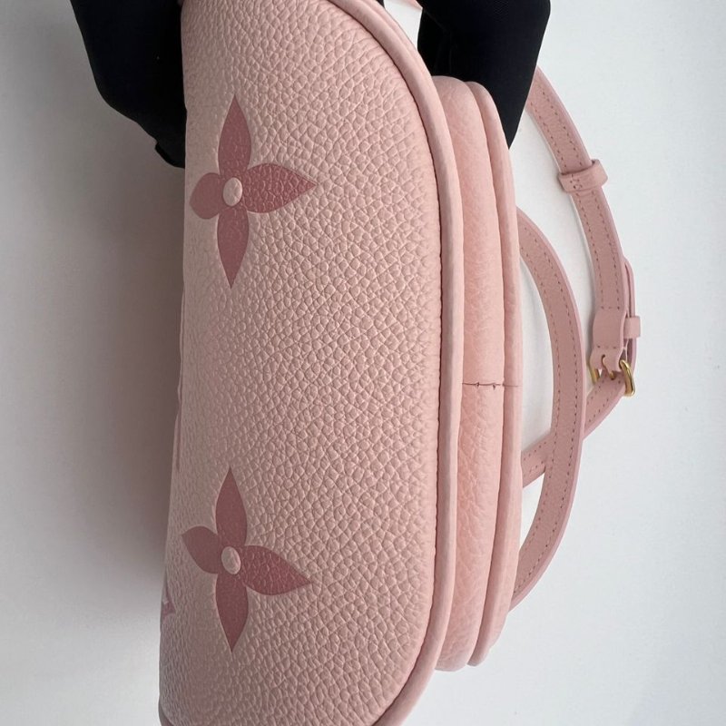 路易威登 Mini Bumbag 粉色粒面牛皮腰包／斜背包-18