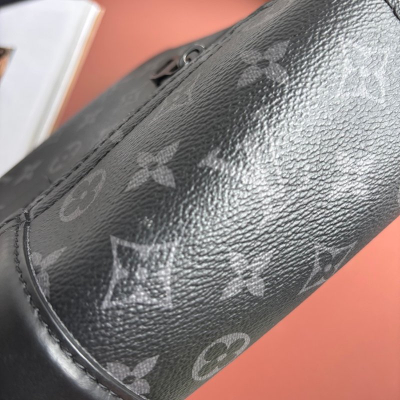 ::LOUIS VUITTON:: LV M46794 S-Cape 郵差包經典黑花紋掀蓋磁吸釦斜背包-13