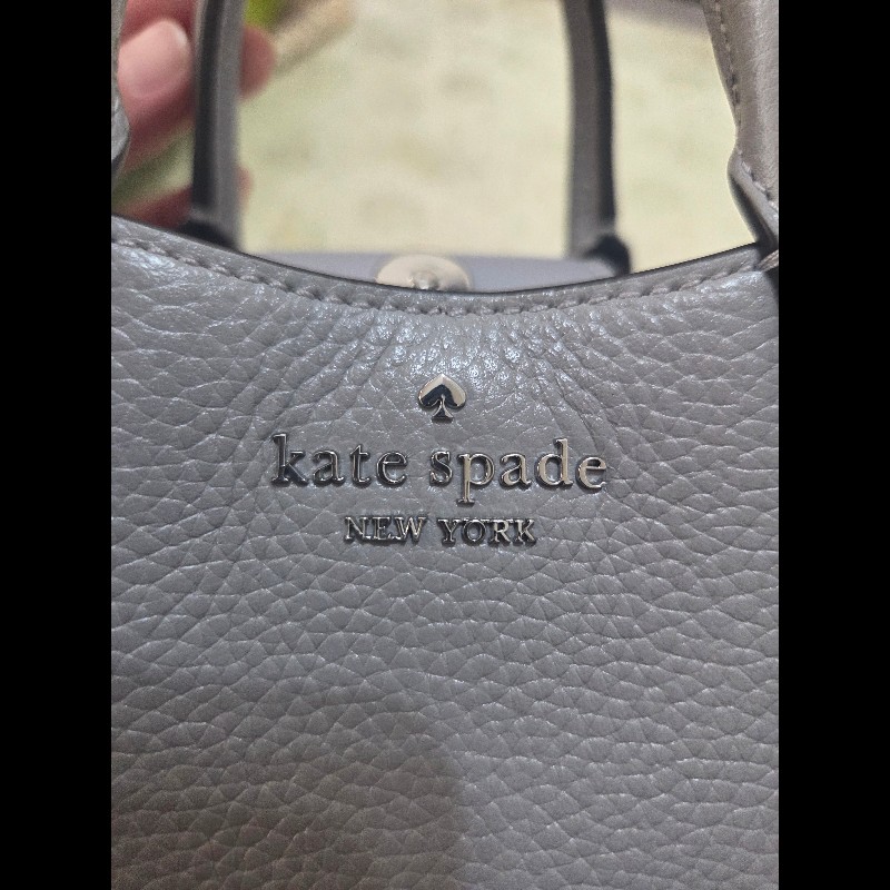 kate spade dumpling 迷你水餃包 灰藍色-2