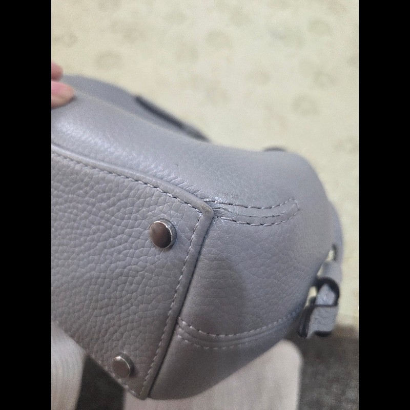 kate spade dumpling 迷你水餃包 灰藍色-12