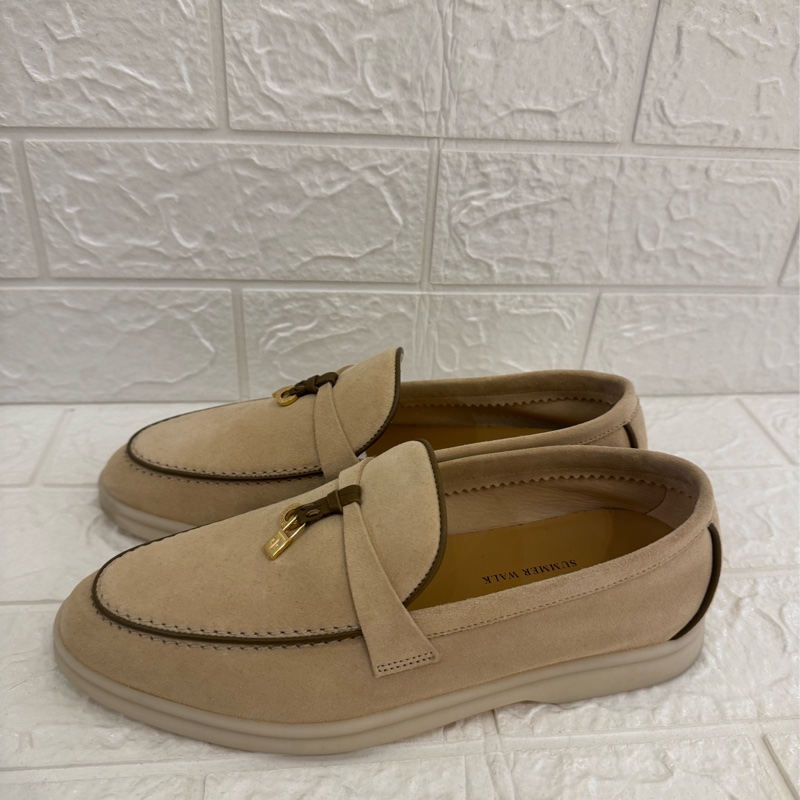 LORO PIANA杏色樂福鞋👞 貴婦名媛最愛😻-1