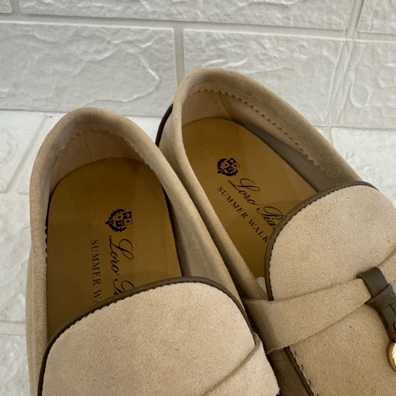 LORO PIANA杏色樂福鞋👞 貴婦名媛最愛😻-6