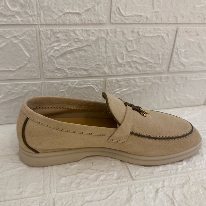 LORO PIANA杏色樂福鞋👞 貴婦名媛最愛😻-7