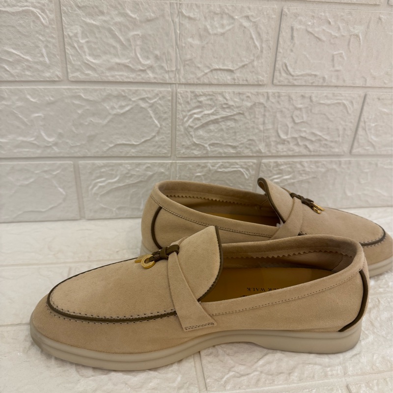 LORO PIANA杏色樂福鞋👞 貴婦名媛最愛😻-8