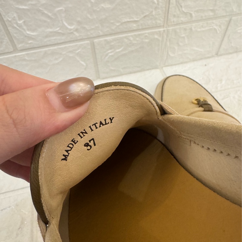 LORO PIANA杏色樂福鞋👞 貴婦名媛最愛😻-12