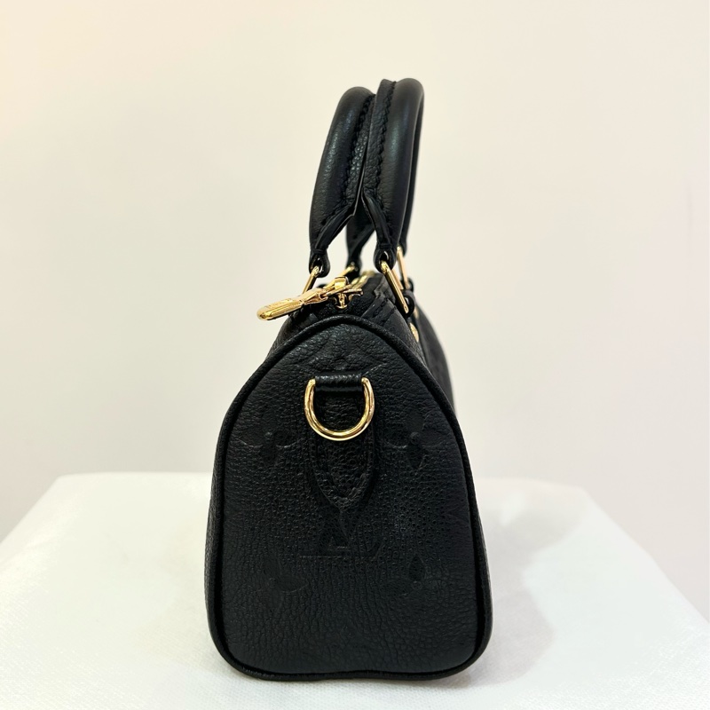 LV 黑壓紋nano speedy-3