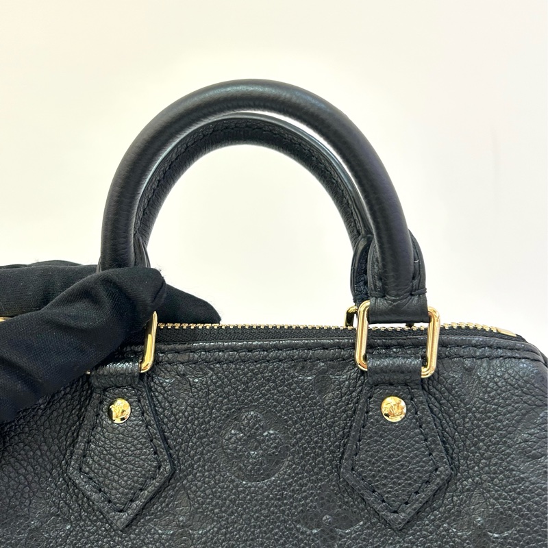 LV 黑壓紋nano speedy-9