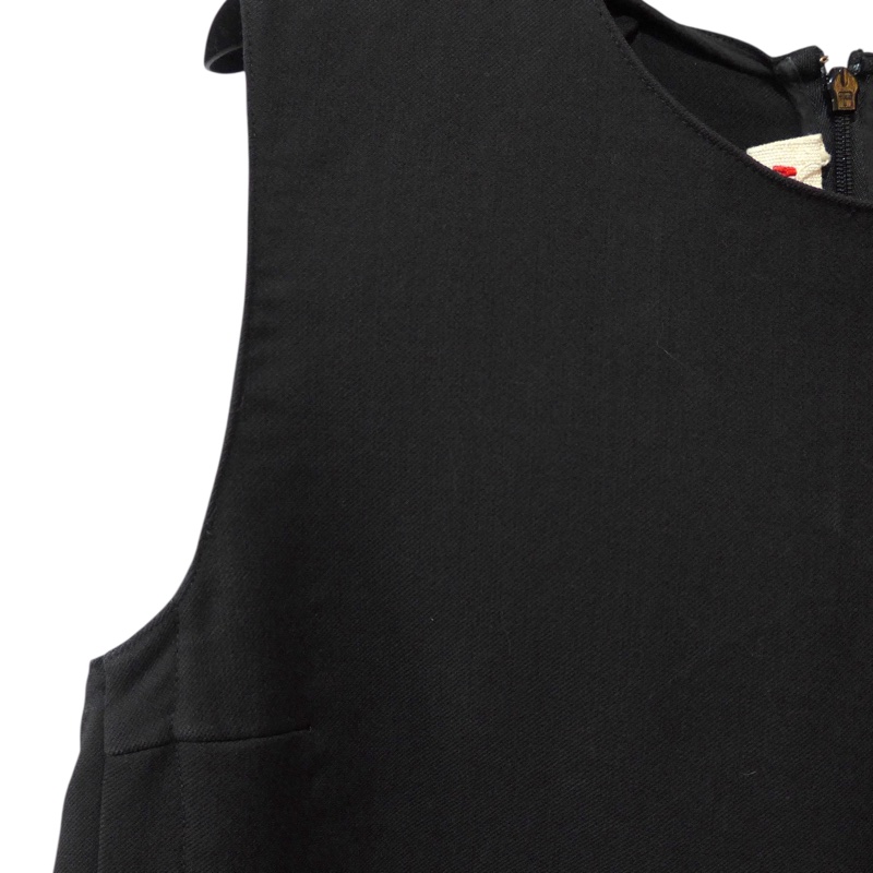 MARNI 黑色簡約短洋裝 IT42-2