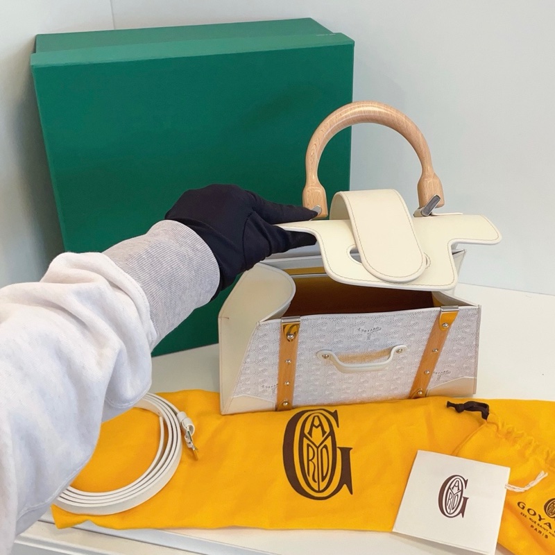 【全新品閒置🆕】 Goyard Saigon PM 硬箱包 極難入手款 （代購賣20萬）-6