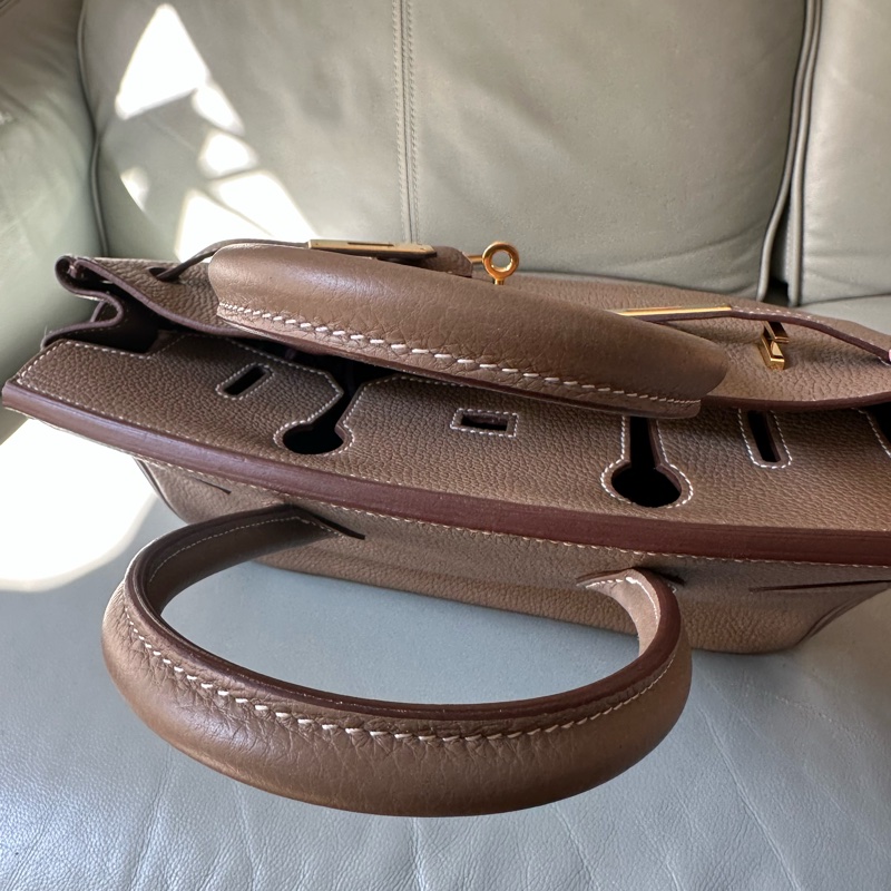 📍愛馬仕Hermes Birkin 30 大象灰 金扣 Togo皮 B刻狀態很好，輕微使用痕跡，保存狀態極佳，-5
