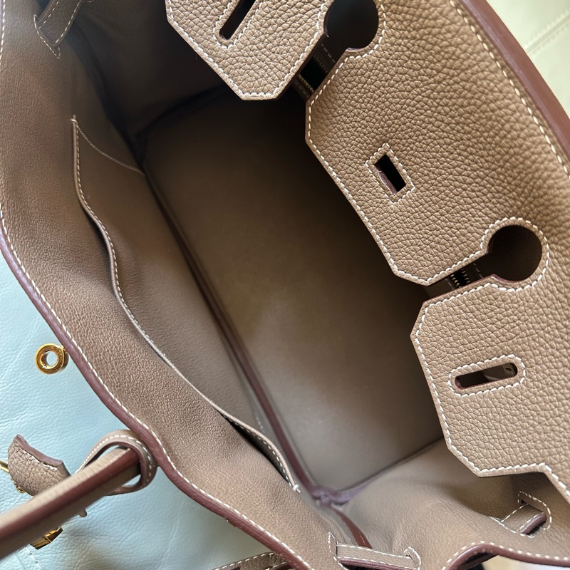 📍愛馬仕Hermes Birkin 30 大象灰 金扣 Togo皮 B刻狀態很好，輕微使用痕跡，保存狀態極佳，-6