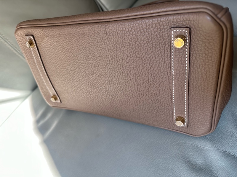 📍愛馬仕Hermes Birkin 30 大象灰 金扣 Togo皮 B刻狀態很好，輕微使用痕跡，保存狀態極佳，-9