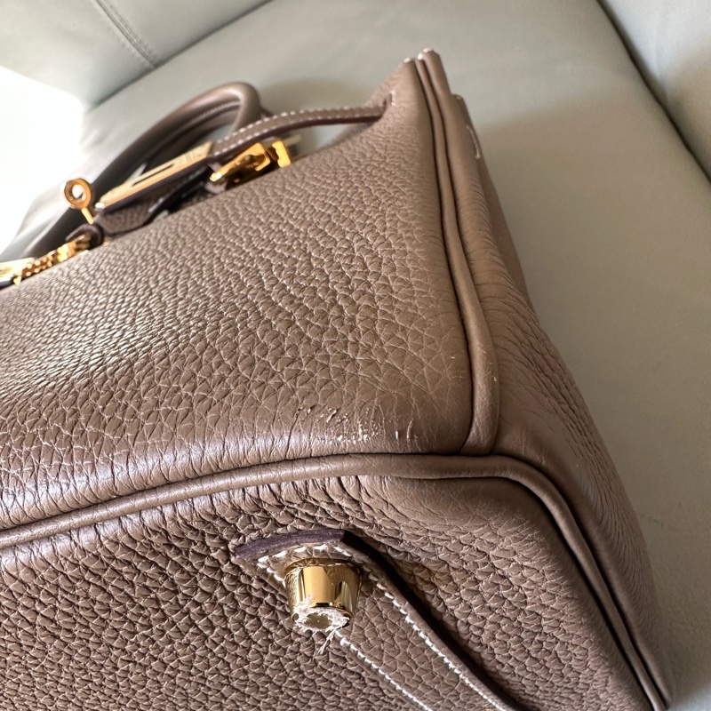 📍愛馬仕Hermes Birkin 30 大象灰 金扣 Togo皮 B刻狀態很好，輕微使用痕跡，保存狀態極佳，-11