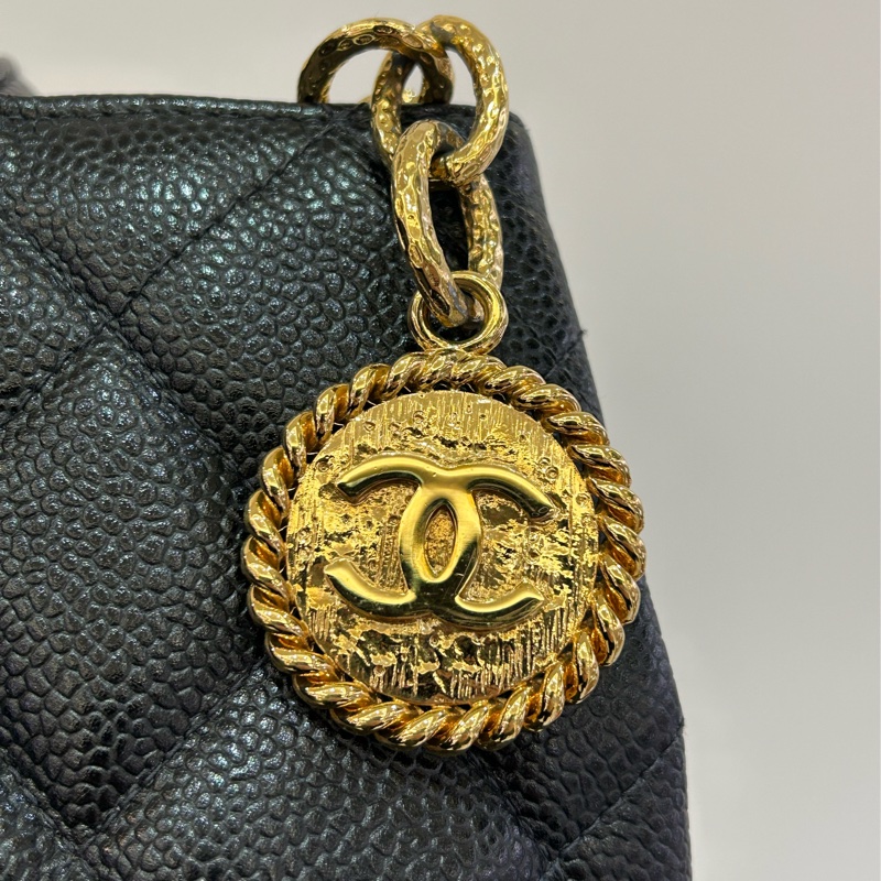 Chanel vintage金幣包-8