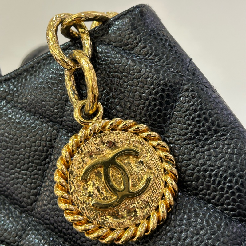Chanel vintage金幣包-9