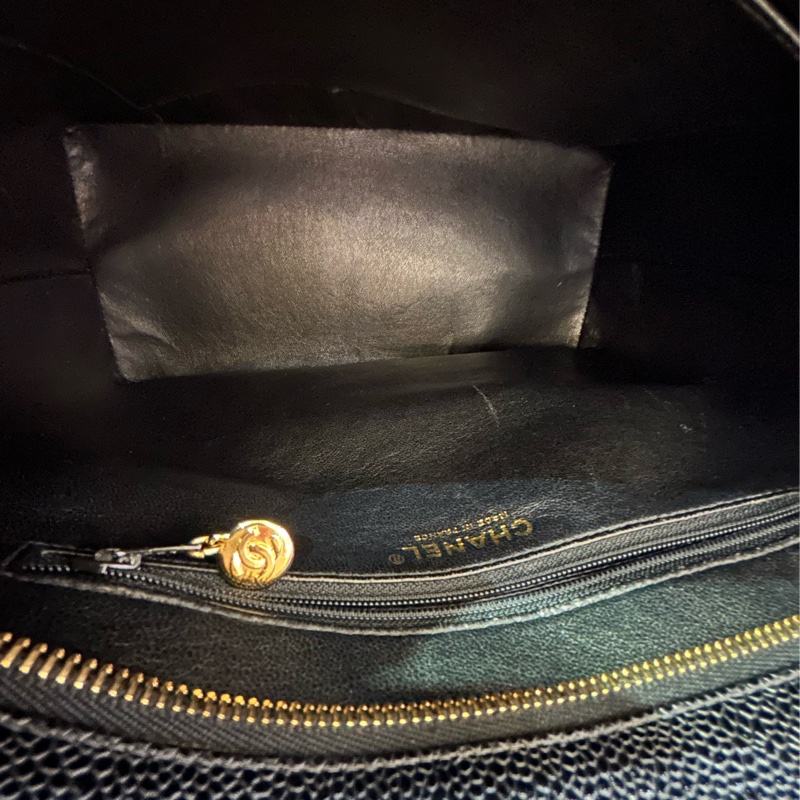 Chanel vintage金幣包-10