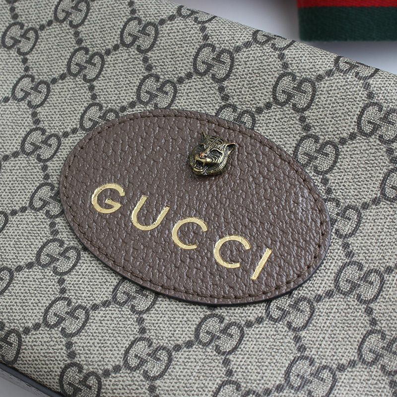 【包稅】GUCCI GG Supreme 斜背包-5