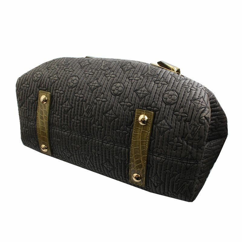 【包稅】LOUIS VUITTON 橄欖綠 Monogram Motard 手提包限量版-3