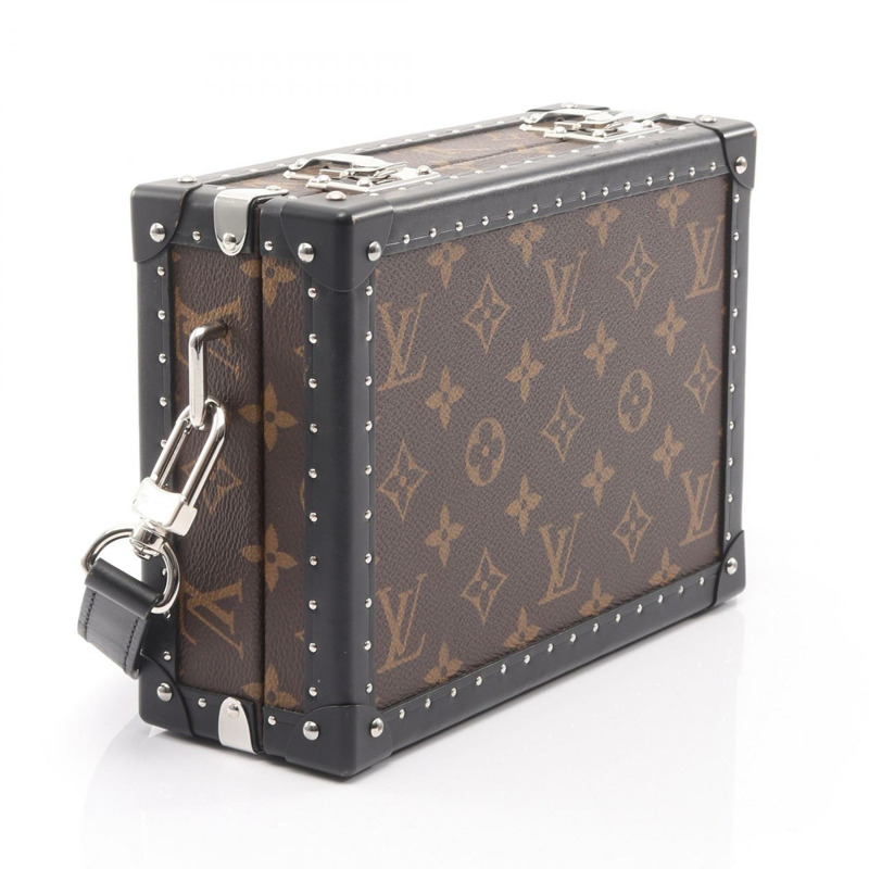 路易威登 (LOUIS VUITTON) 手拿包/單肩包 M20252 Monogram macassar 棕色/黑色 二手-1