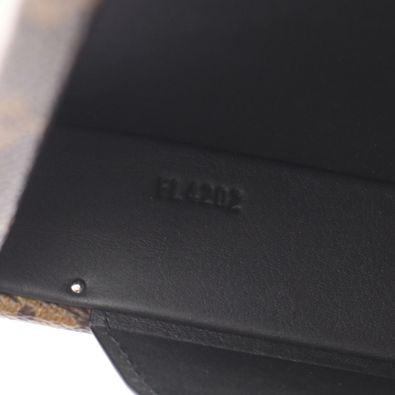 路易威登 (LOUIS VUITTON) 手拿包/單肩包 M20252 Monogram macassar 棕色/黑色 二手-4