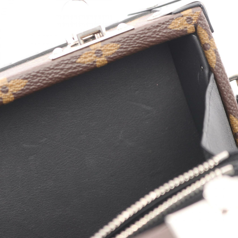 路易威登 (LOUIS VUITTON) 手拿包/單肩包 M20252 Monogram macassar 棕色/黑色 二手-6